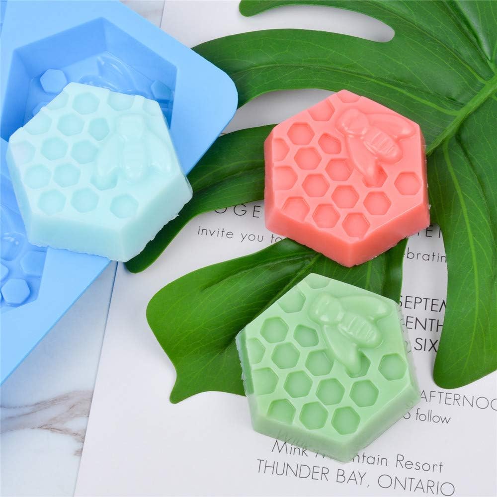 Bee Honeycomb Silicone Molds
