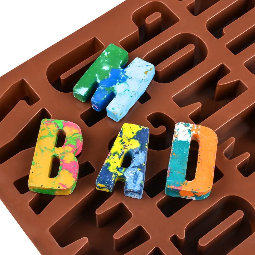 2pcs Large Letter Molds