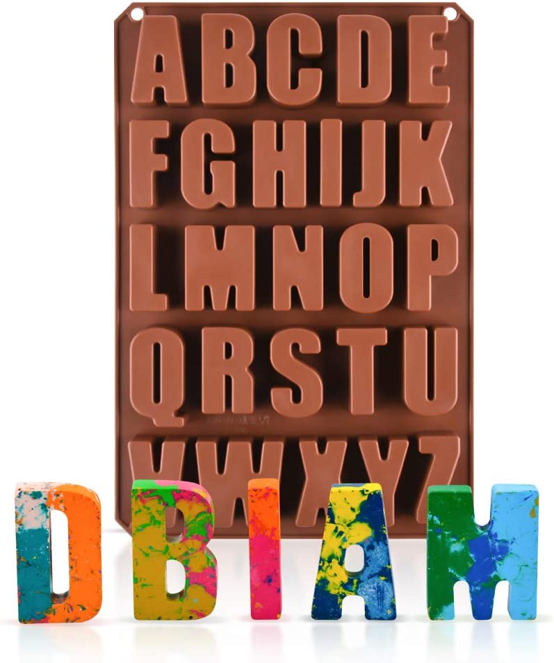 2pcs Large Letter Molds