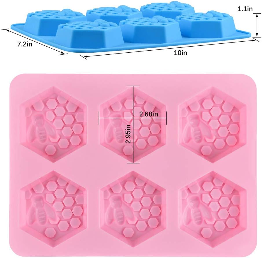 Bee Honeycomb Silicone Molds