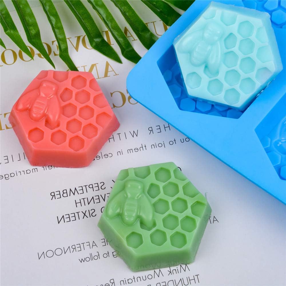 Bee Honeycomb Silicone Molds