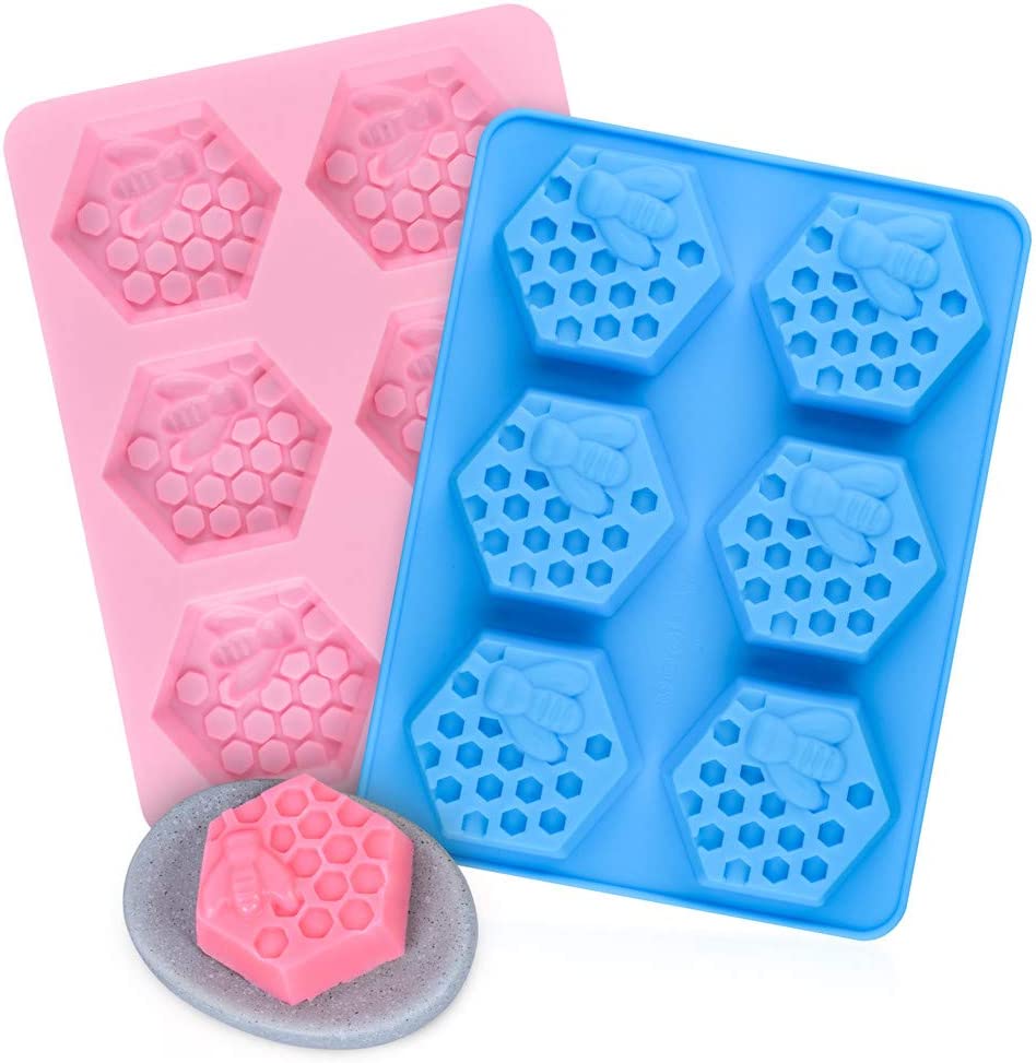 Bee Honeycomb Silicone Molds