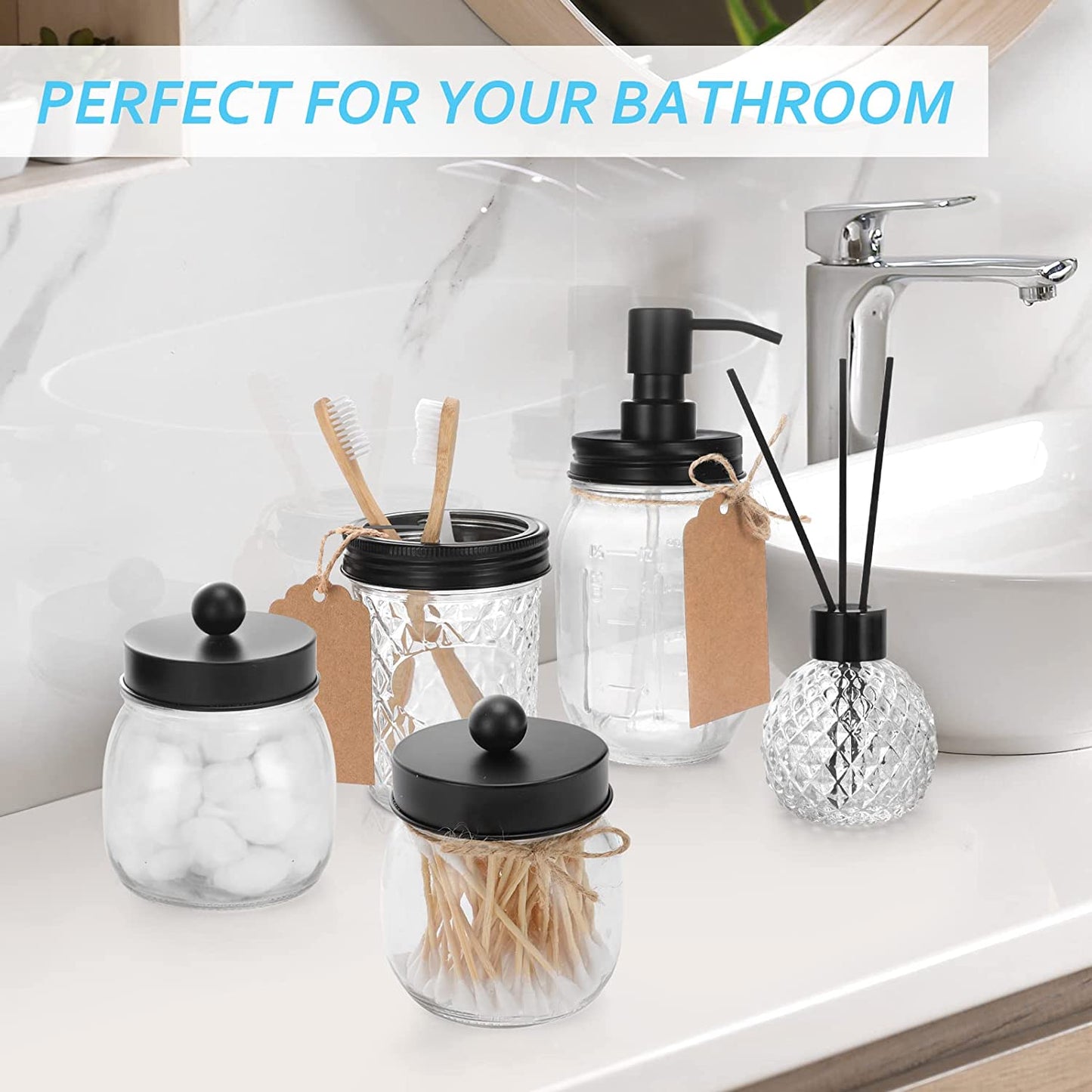 5PCS Bathroom Accessories Set