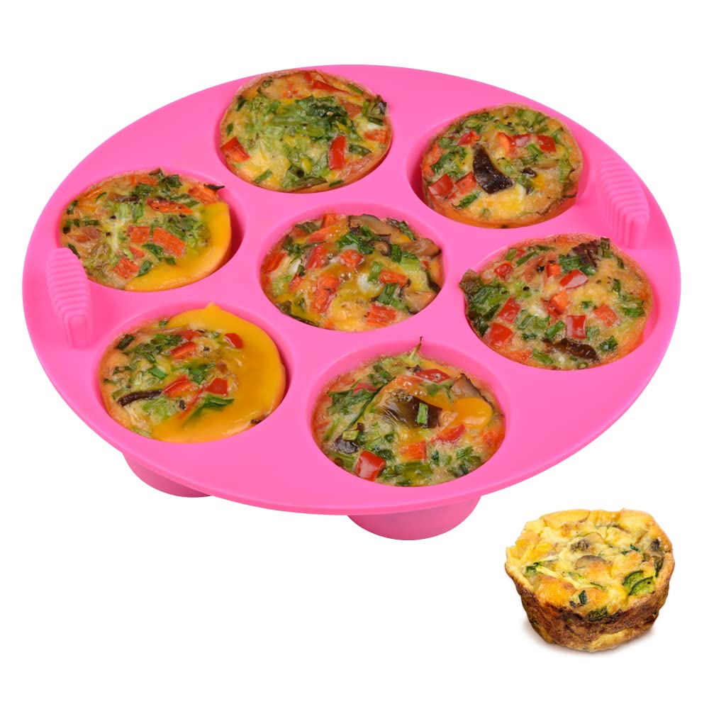 Silicone Muffin Pans 7 Cavities