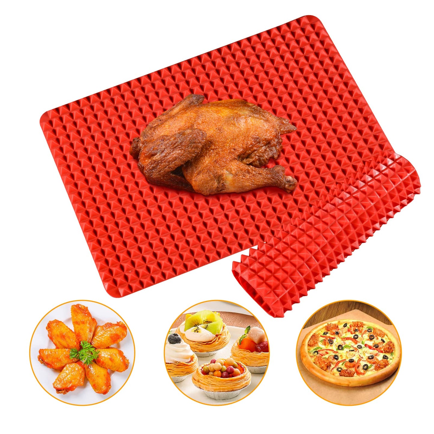 Pyramid Silicone Baking Mat