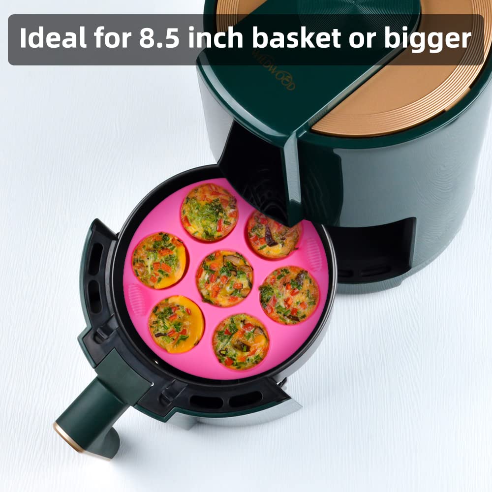 Silicone Muffin Pans 7 Cavities