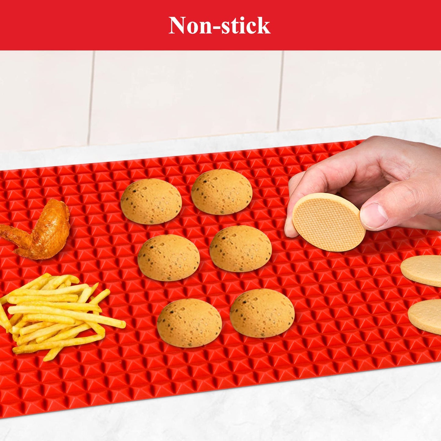 Pyramid Silicone Baking Mat