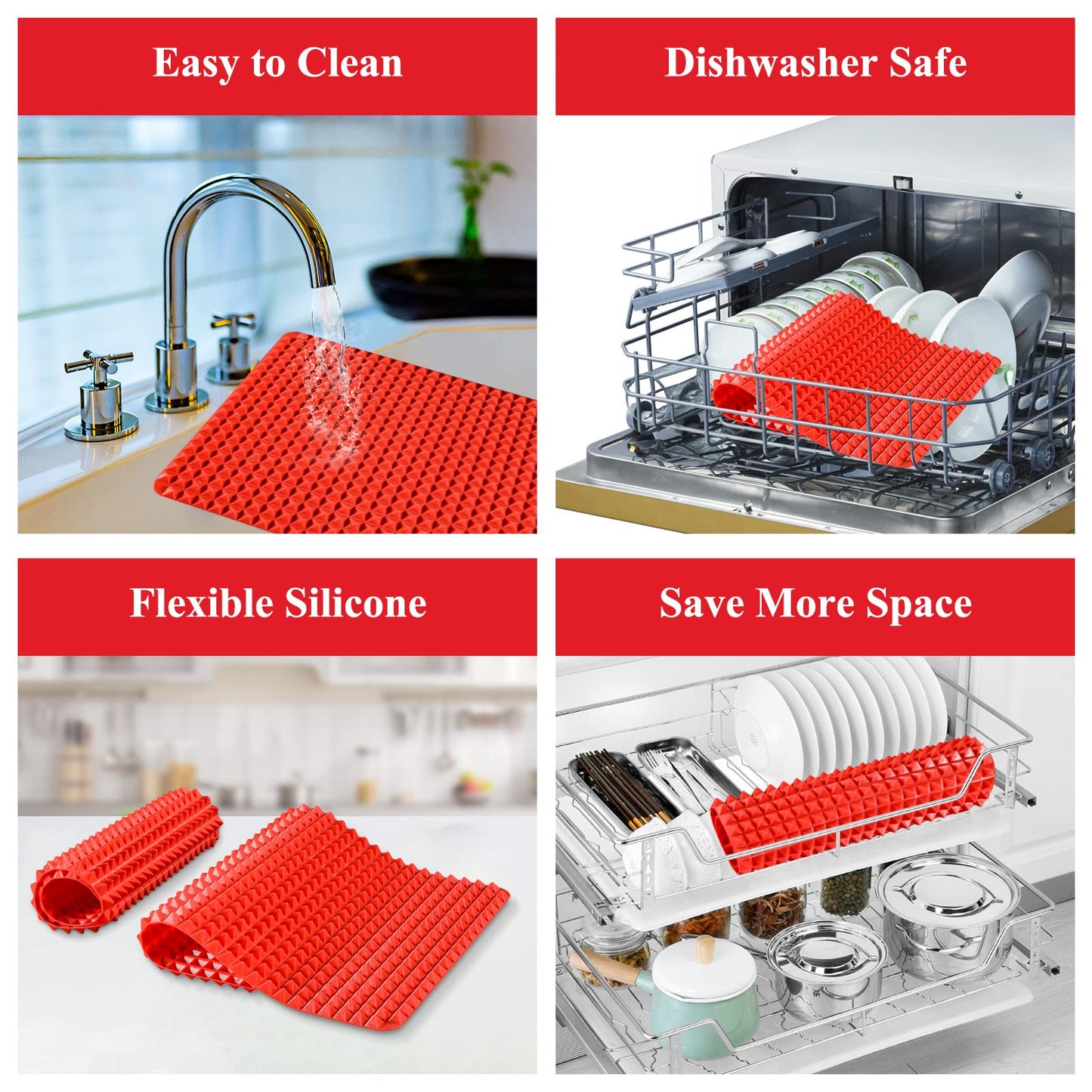 Pyramid Silicone Baking Mat