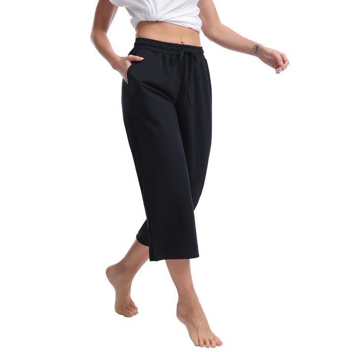 Capri Yoga Pants with Pockets for Women