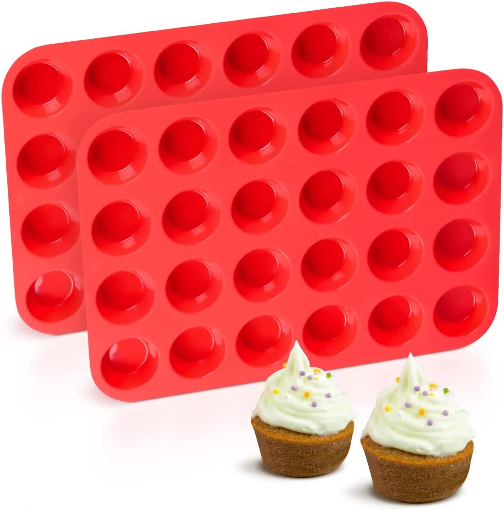 2 pcs 24 Cups Cupcake Pan