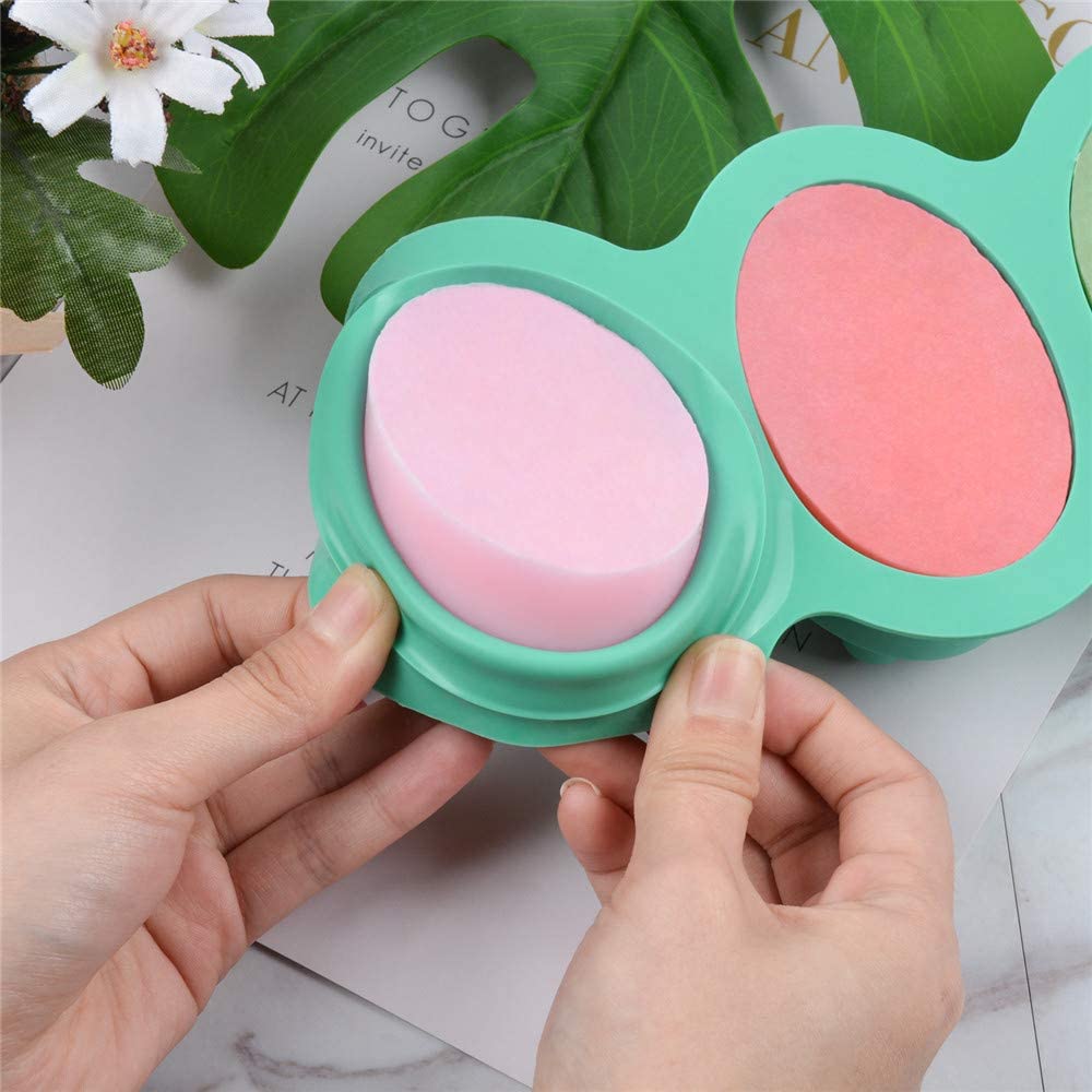 2 Pcs Silicone Soap Molds