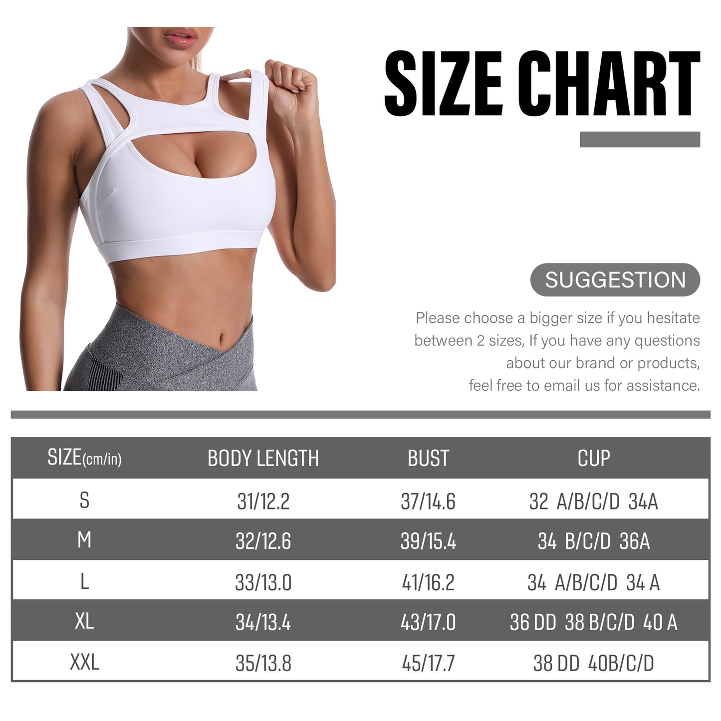 Push Up Sports Bra For Women Sexy Hollow