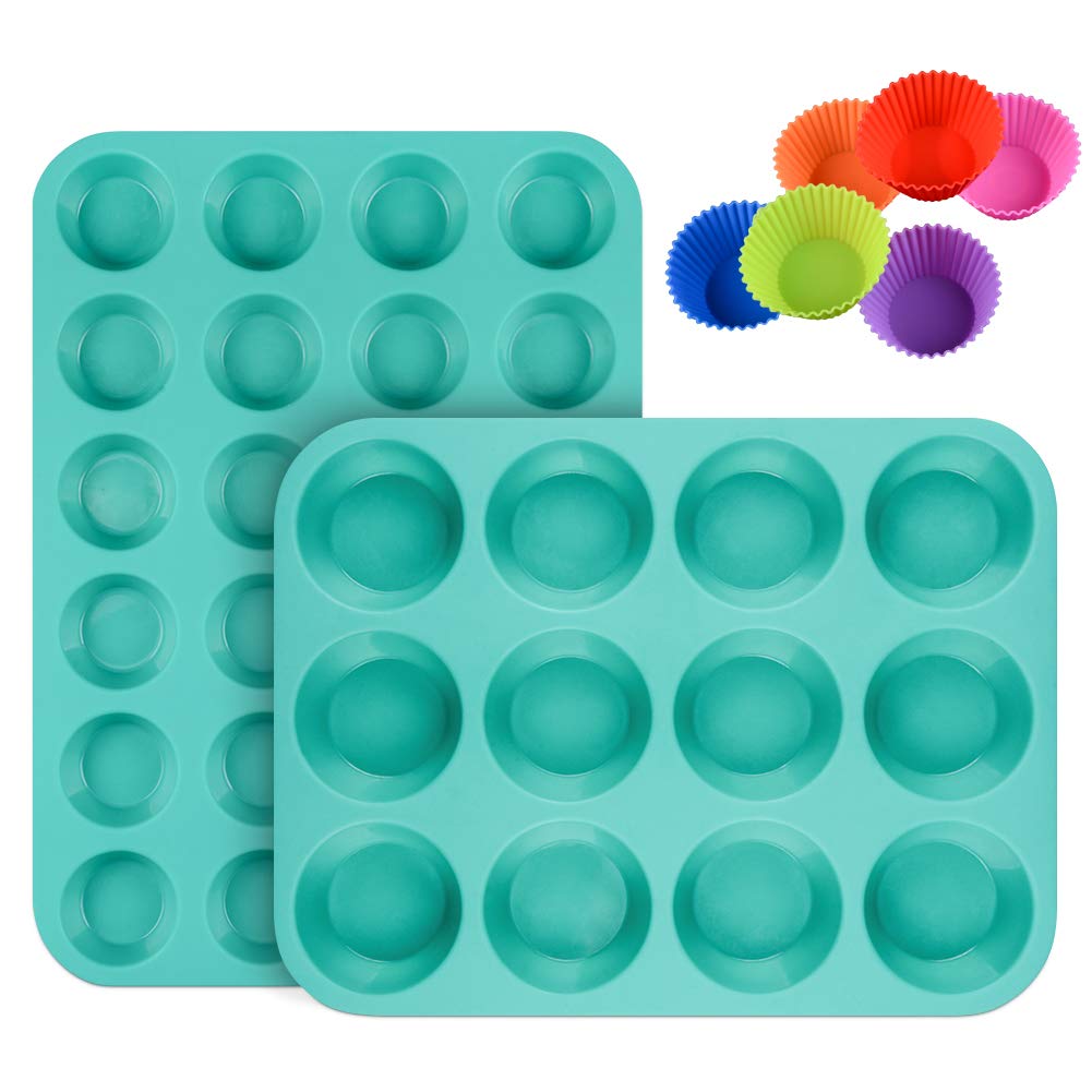 Silicone Muffin Pan Cupcake Set